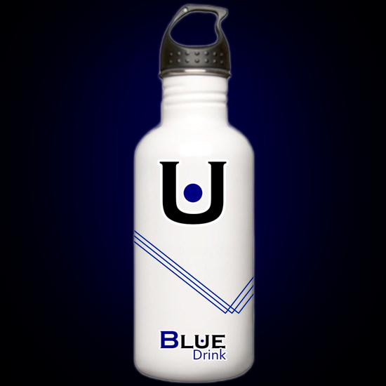 Blue Drink Bottle